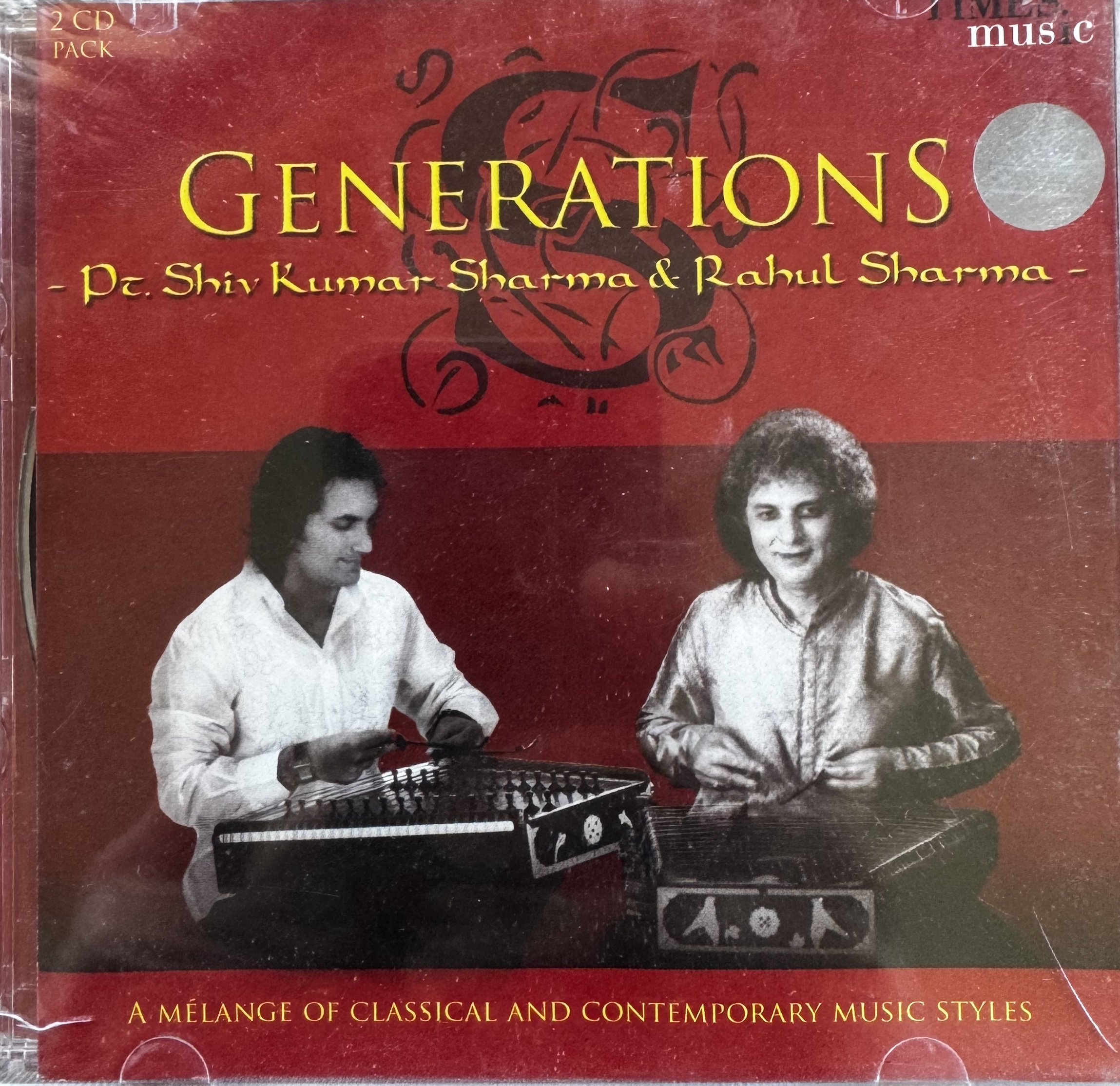 jug_001 - Generations - Pt. Shiv Kumar Sharma and Rahul Sharma (2 CD Set)